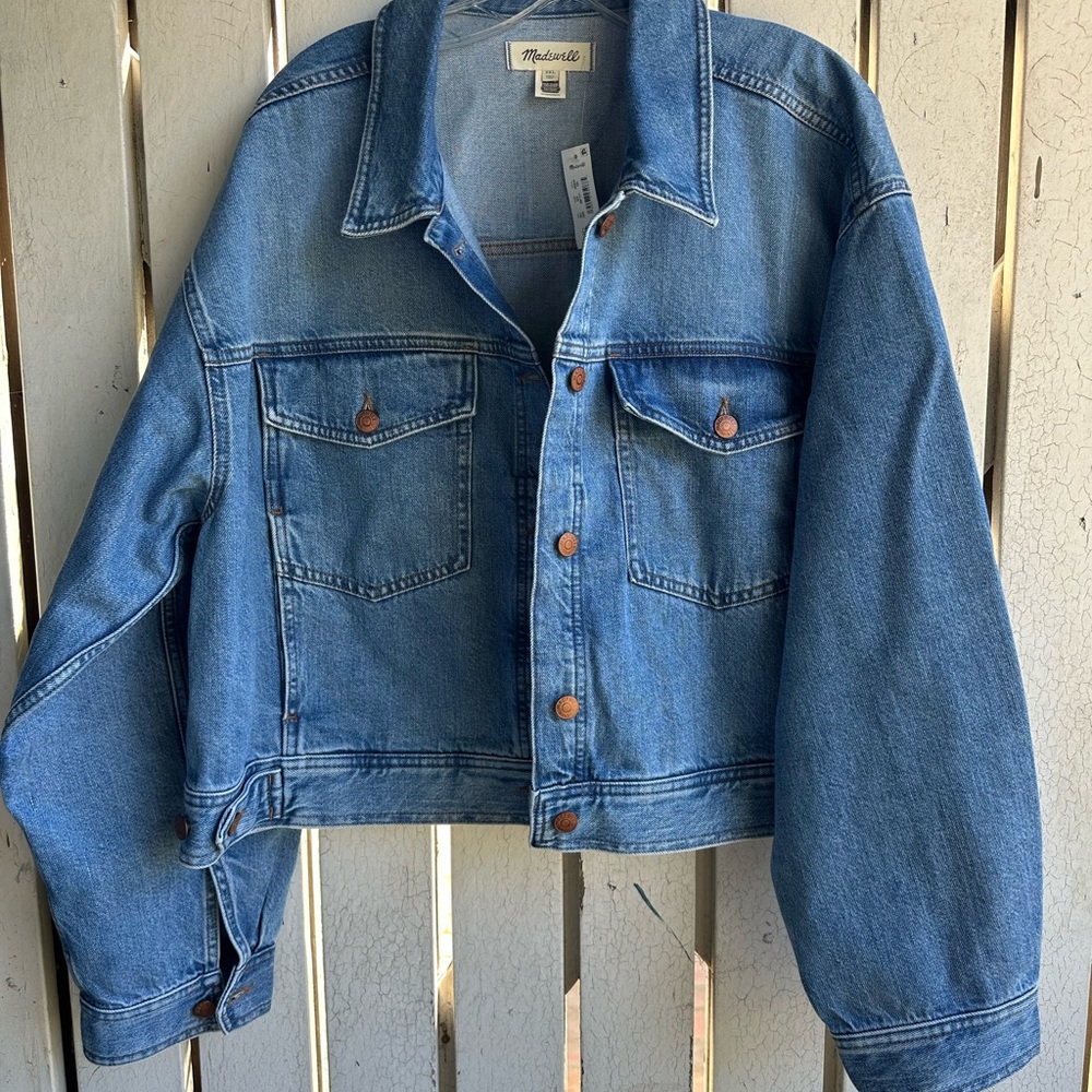Madewell Light Blue Denim Jacket